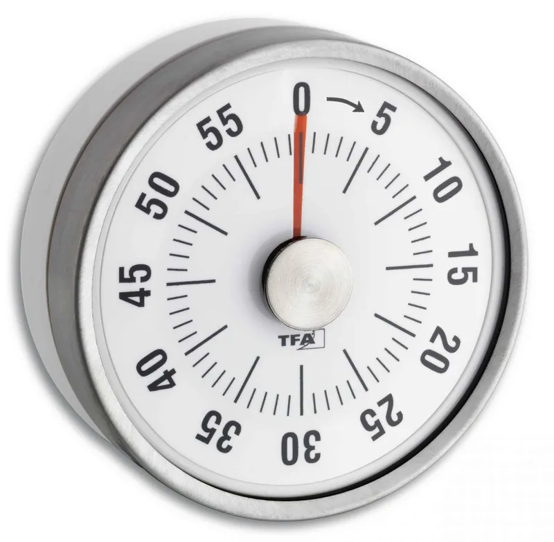 TFA Analogue Kitchen Timer PUCK Anthracite - 1602117