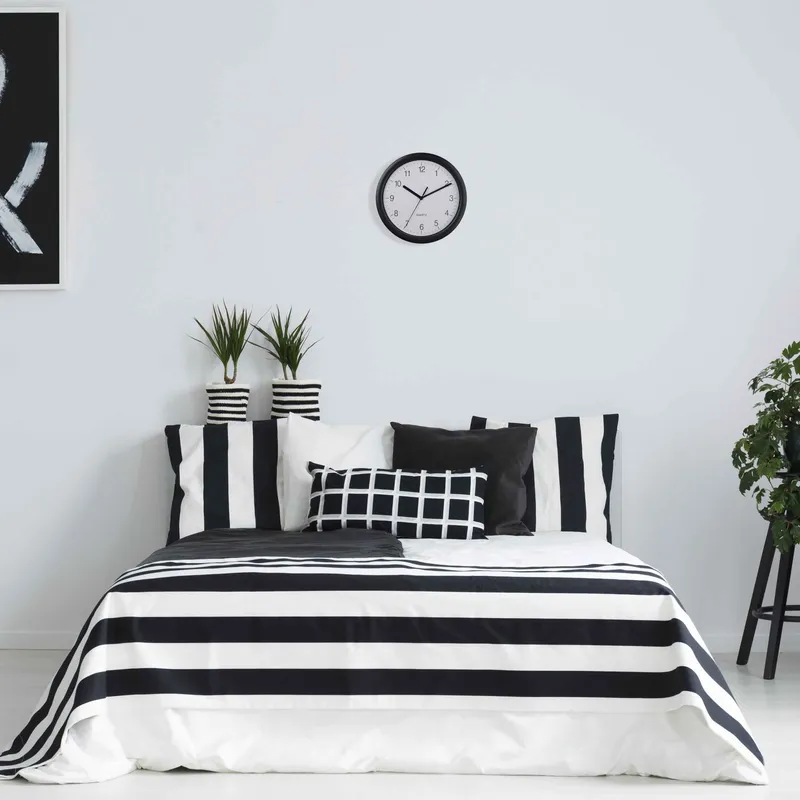TFA Analogue Wall Clock Black - 1603766