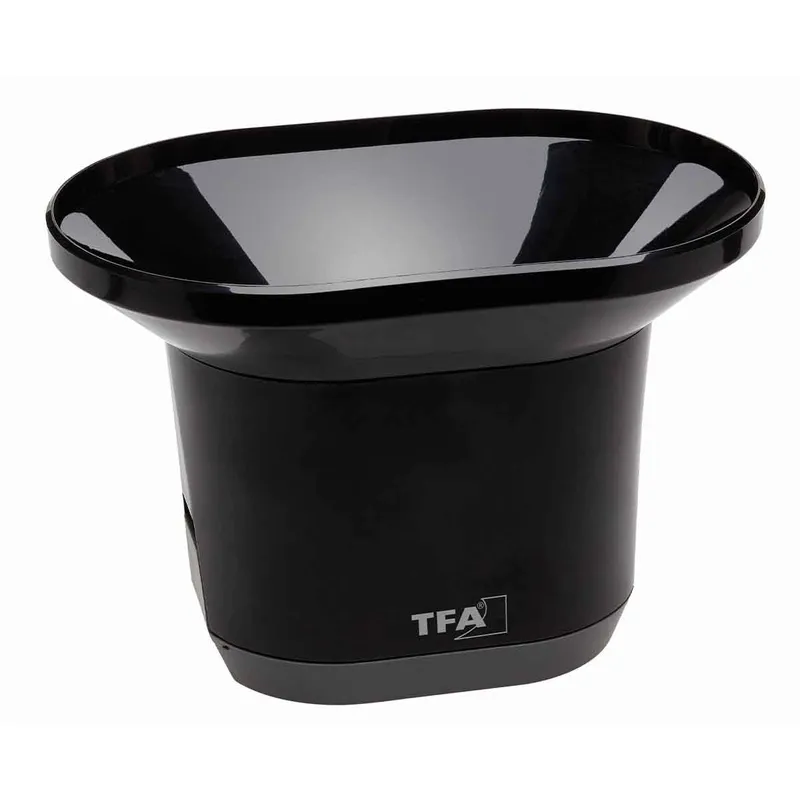 TFA Wireless Rain Gauge DROP Black - 1603210