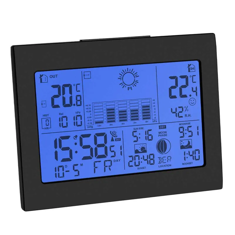 TFA Wireless Weather Station HORIZON Black - 1603428