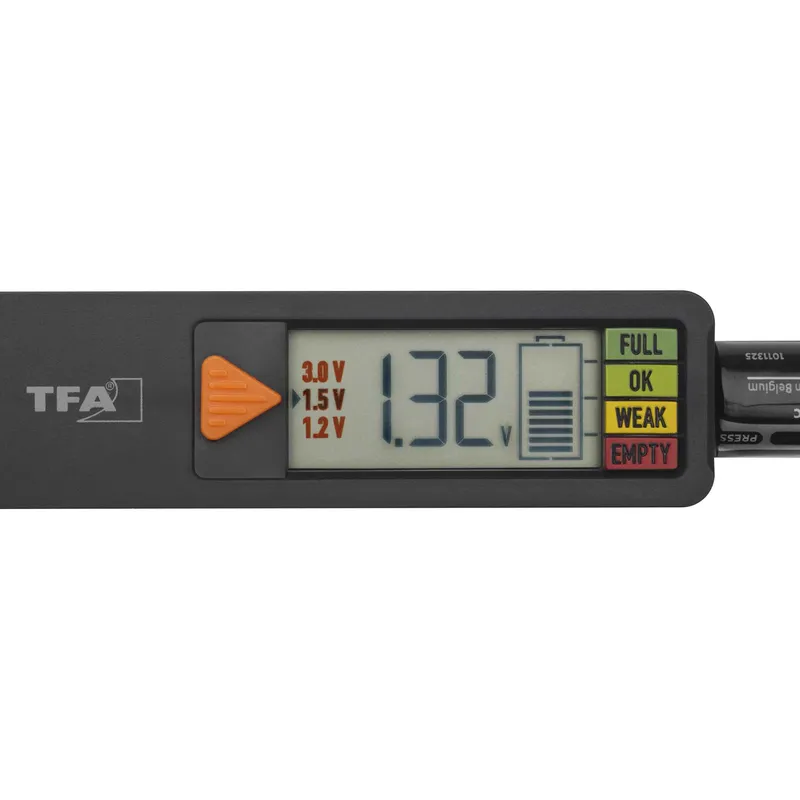 TFA Battery Tester BatteryCheck Black - 1603628