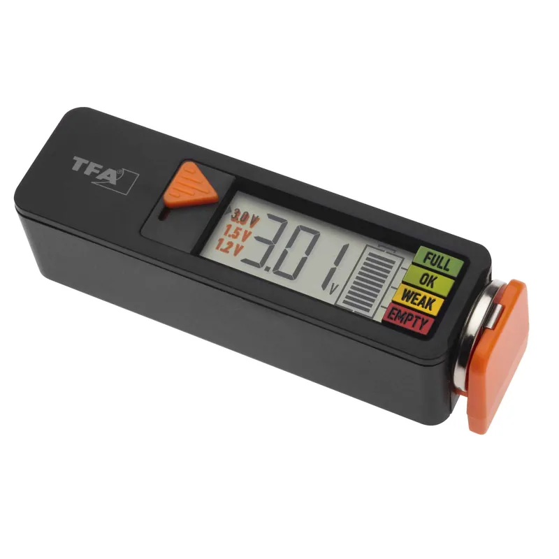 TFA Battery Tester BatteryCheck Black - 1603628