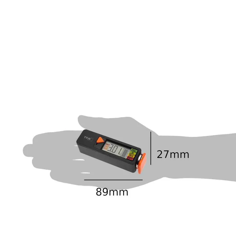 TFA Battery Tester BatteryCheck Black - 1603628