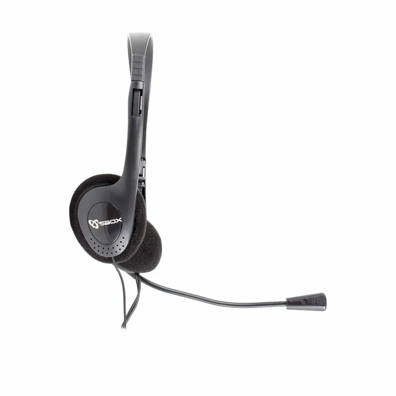 SBOX 3.5mm On-Ear Headset Black - 2053148