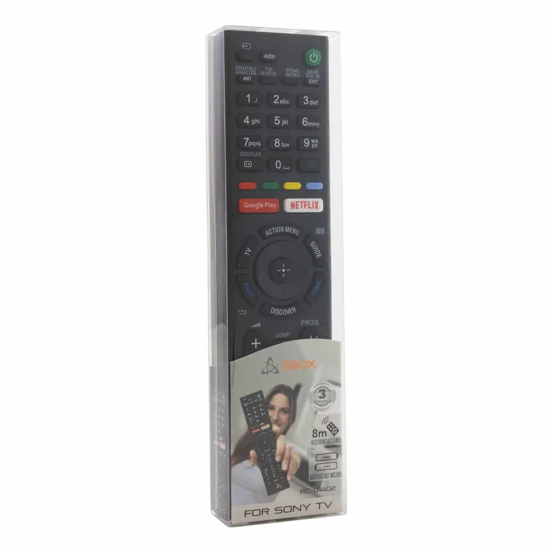 SBOX Remote Control for Sony TV Black - 9450220