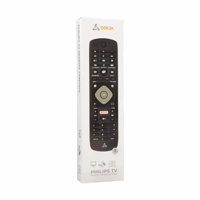 SBOX Remote Control for Philips TV Black - 9450222