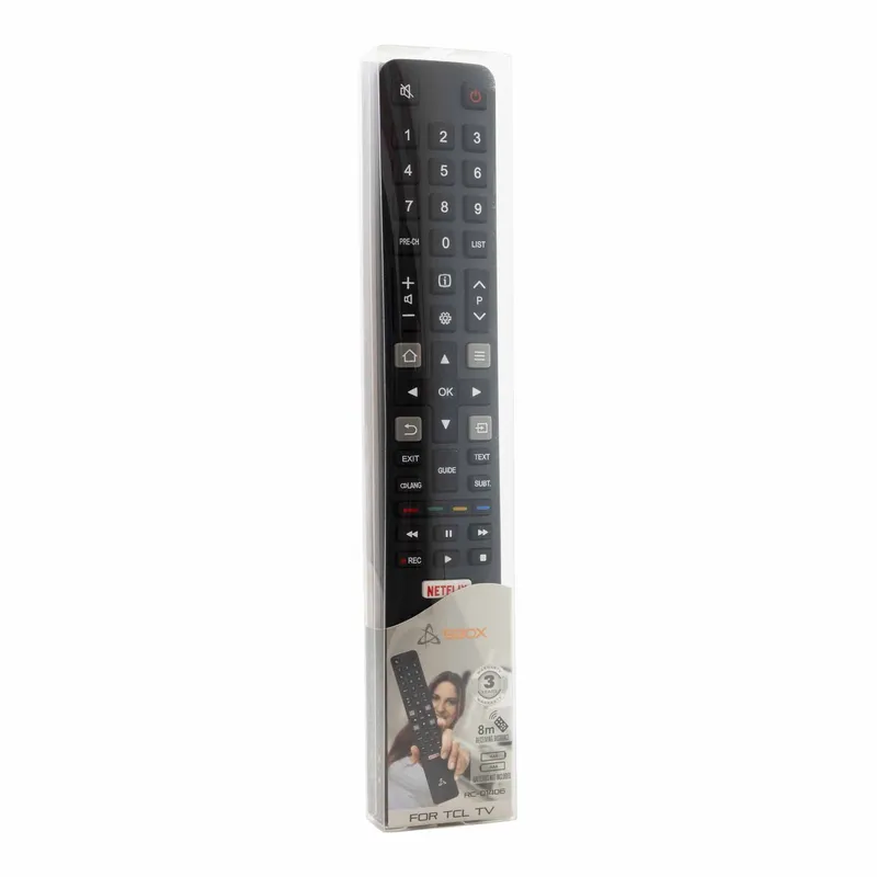 SBOX Remote Control for TCL TV Black - 9450224