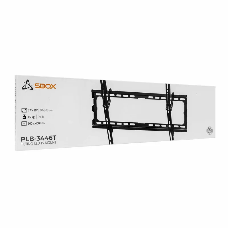 SBOX Slim Tilt Mount VESA 600/80