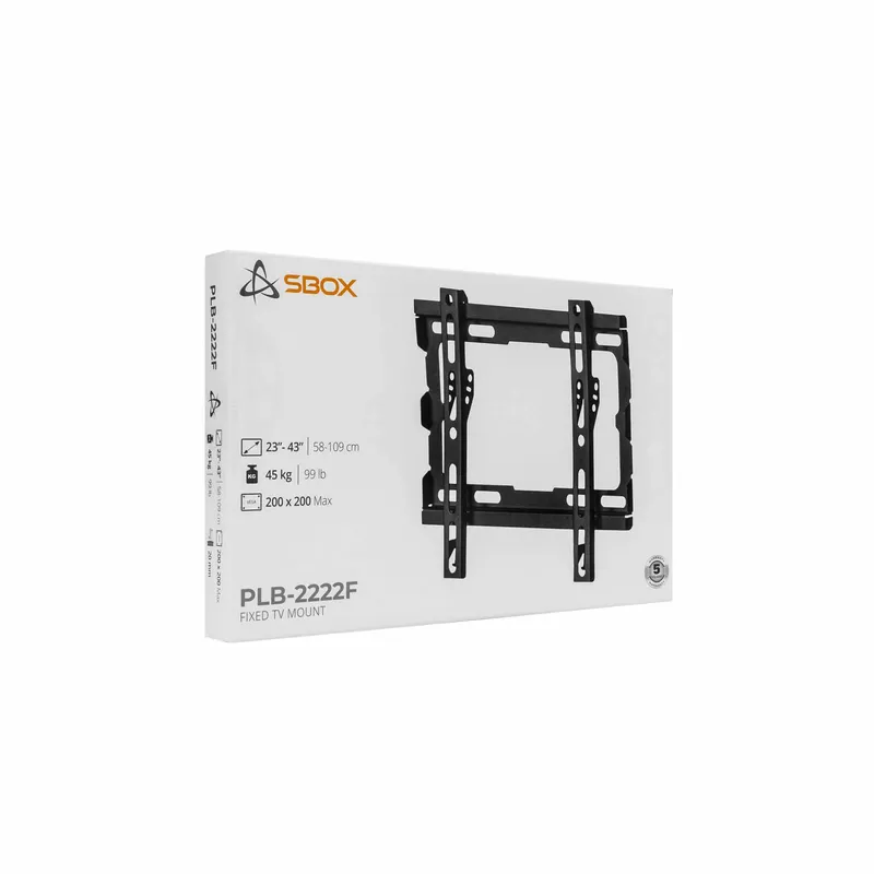 SBOX Slim Fixed Mount VESA 200/43