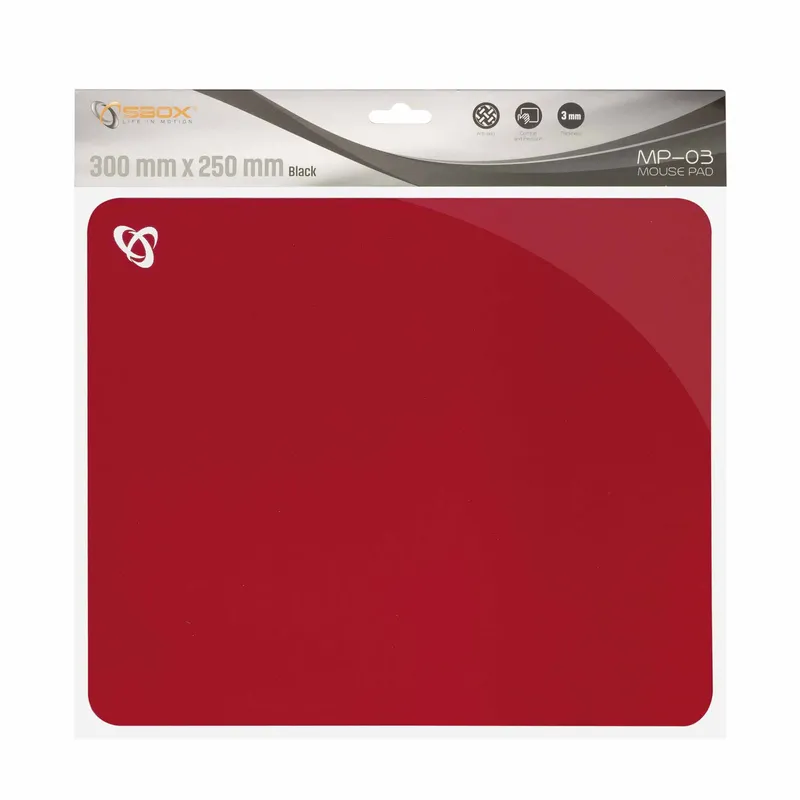 SBOX Mousepad Red - 7326793
