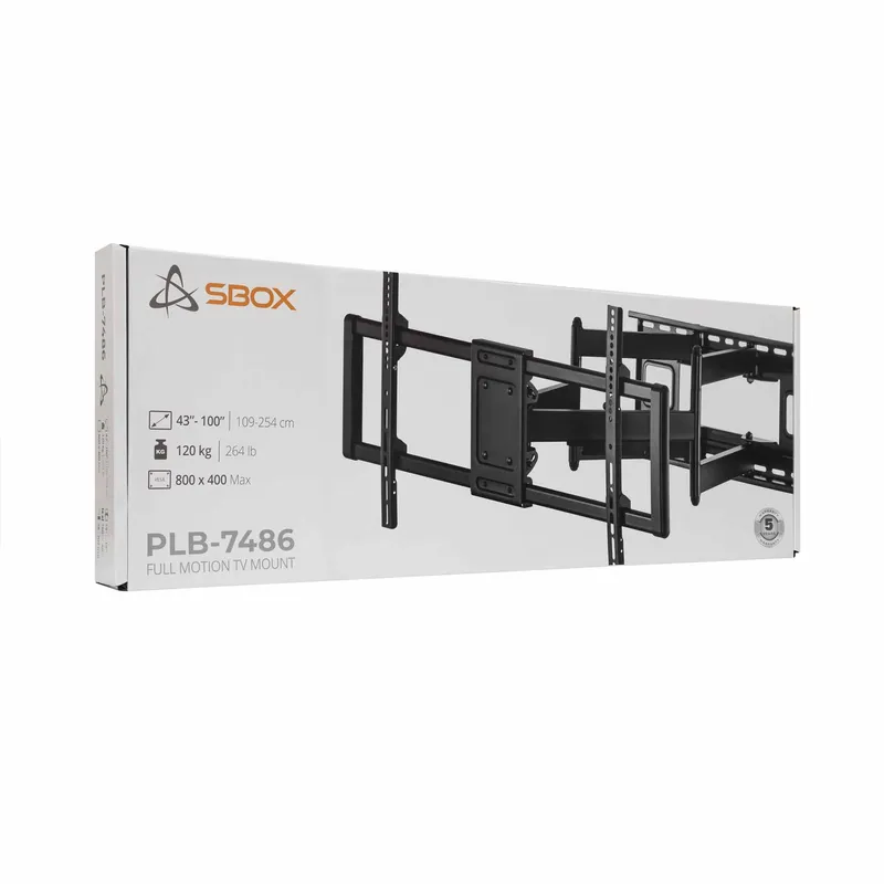 SBOX Full Motion Mount VESA 800/100