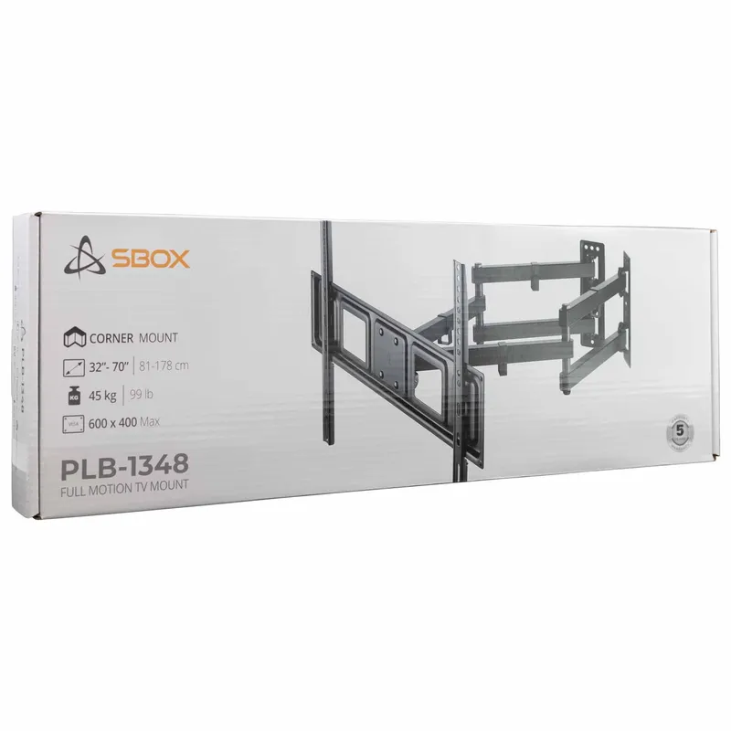 SBOX Full Motion Mount VESA 600/70