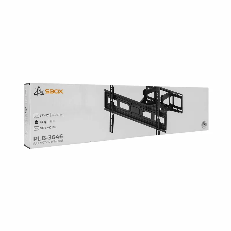 SBOX Full Motion Mount VESA 600/80