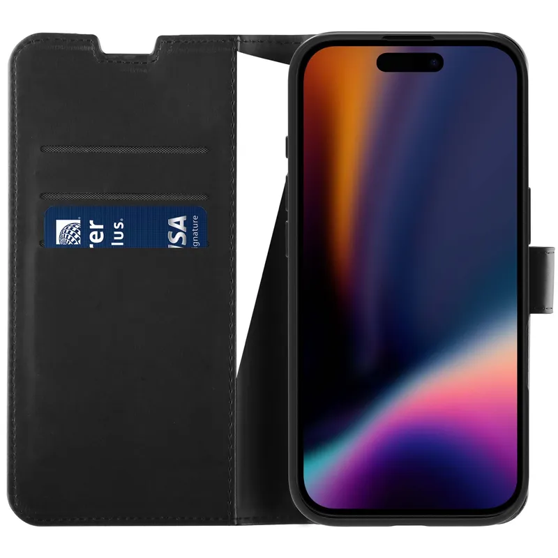 X2O Classic Wallet Apple iPhone 16 Black - 3410251