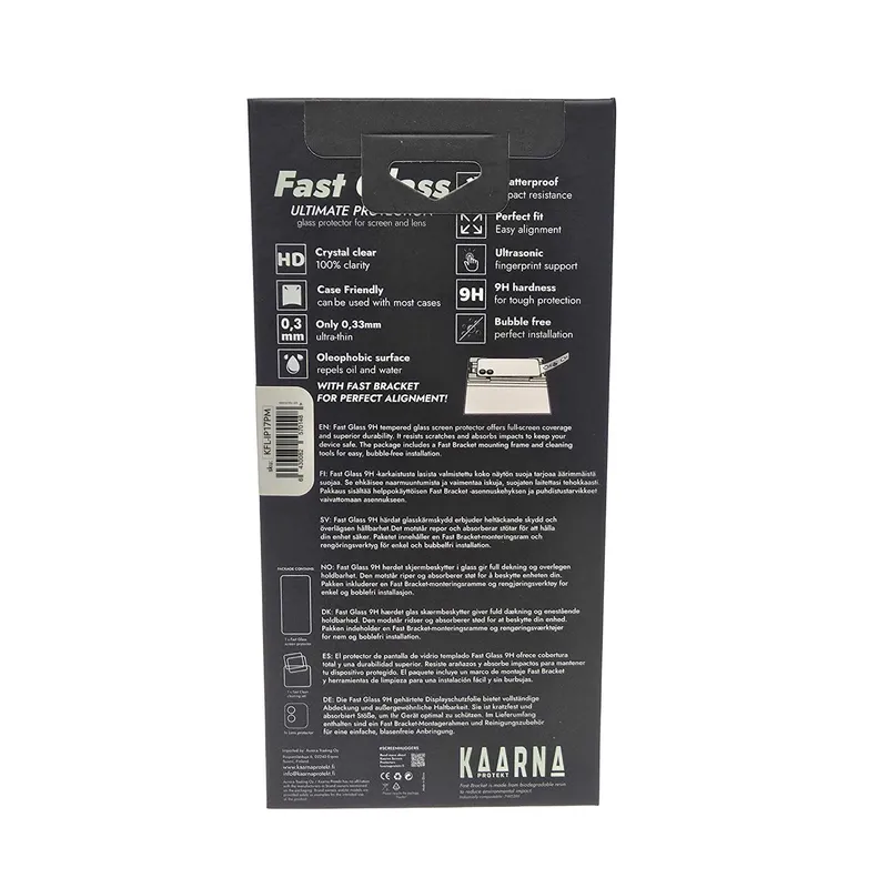 Kaarna 2in1 Full-Screen Glass + Lens protector Apple iPhone 17 Pro Max - 8257014