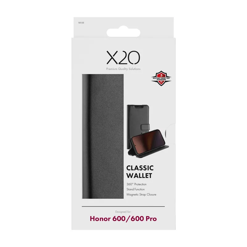 X2O Classic Wallet Honor 600 Black - 3410155