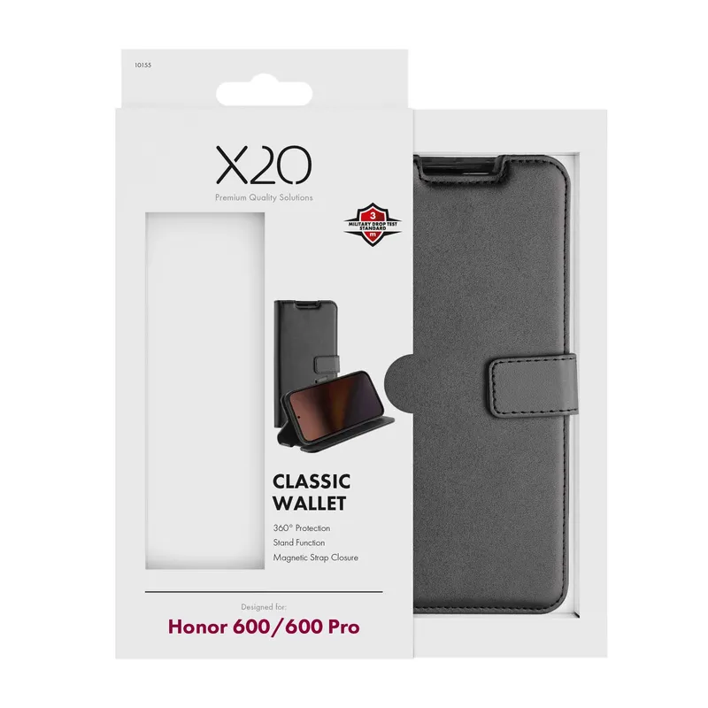 X2O Classic Wallet Honor 600 Black - 3410155