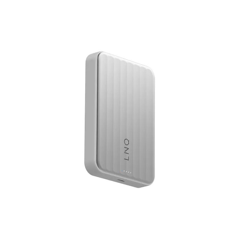 LINQ Magnetic Wireless QI2.2 Power Bank 25W/10.000mAh Silver - 7462339