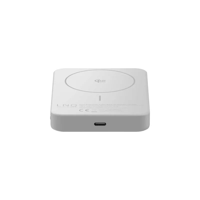 LINQ Magnetic Wireless QI2.2 Power Bank 25W/10.000mAh Silver - 7462339