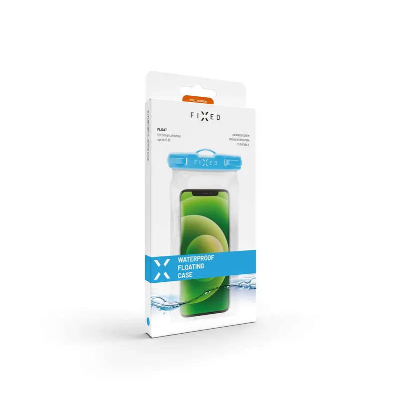 FIXED Float Waterproof Bag for Smartphones up to 6.8