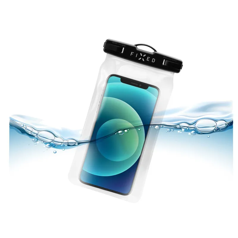 FIXED Float Waterproof Bag for Smartphones up to 6.8