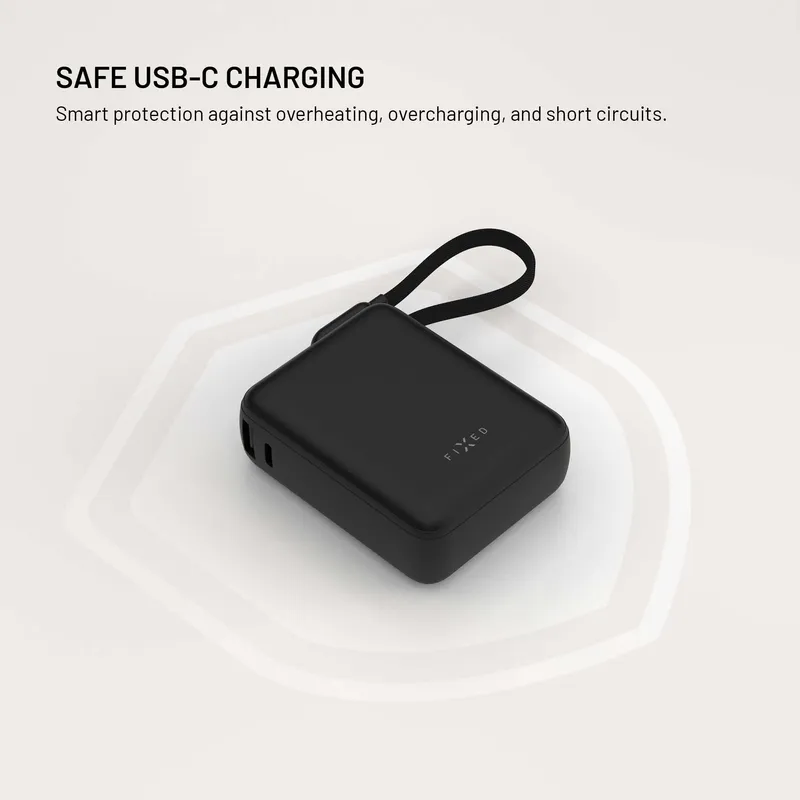 FIXED Zen10 Loop USB-C PD 30W 10.000mAh Power Bank Black - 8019279