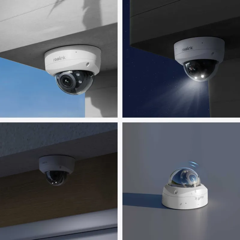 Reolink P437 4K Outdoor PoE IK10 Cam White - 5398341