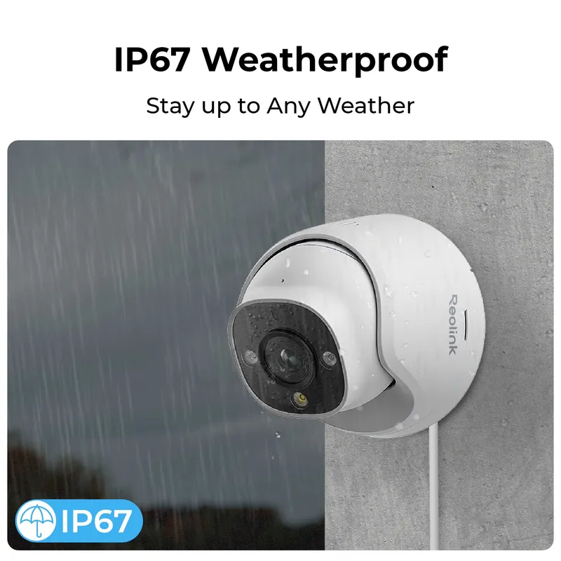 Reolink P344 UHD Outdoor PoE Cam White - 5398430