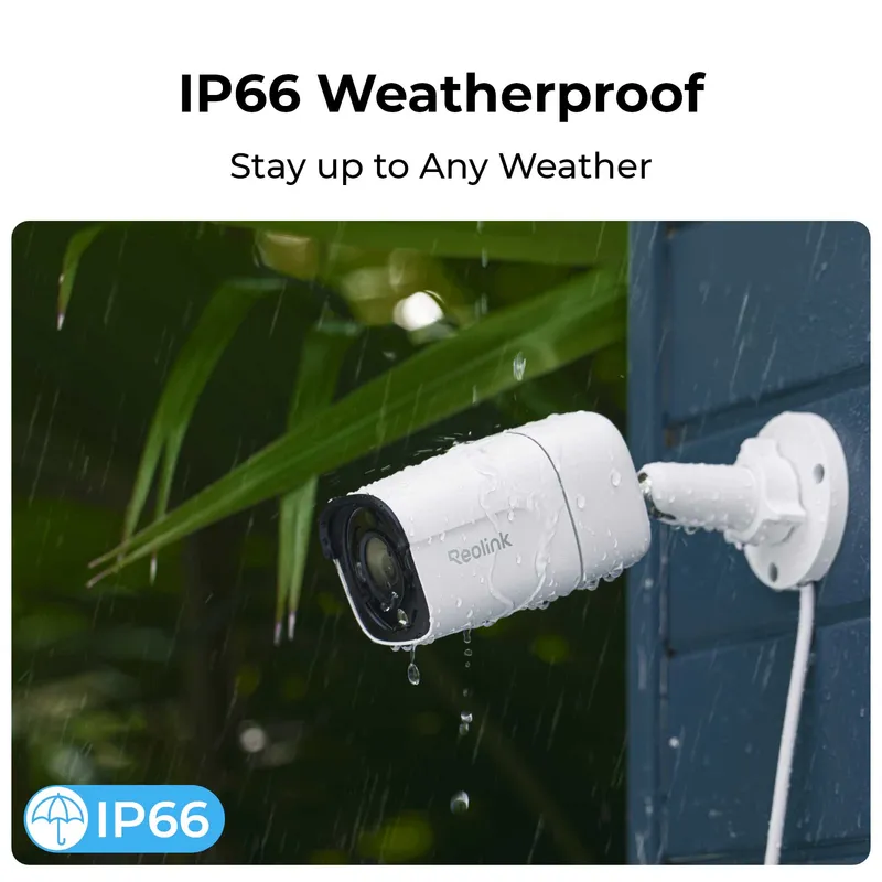 Reolink P340 UHD Outdoor PoE Cam White - 5398429