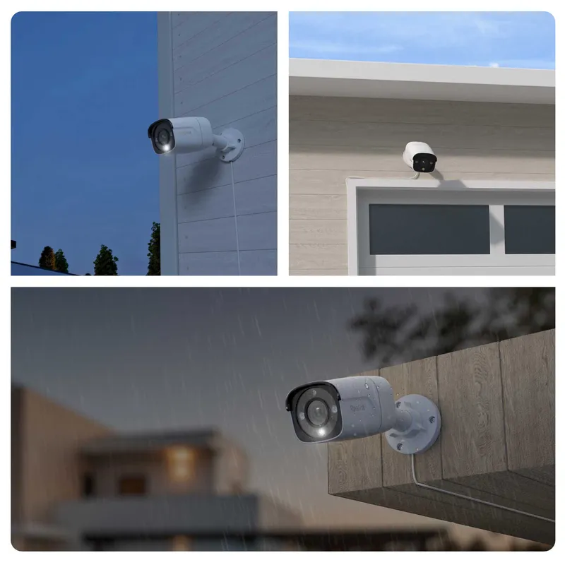 Reolink P340 UHD Outdoor PoE Cam White - 5398429