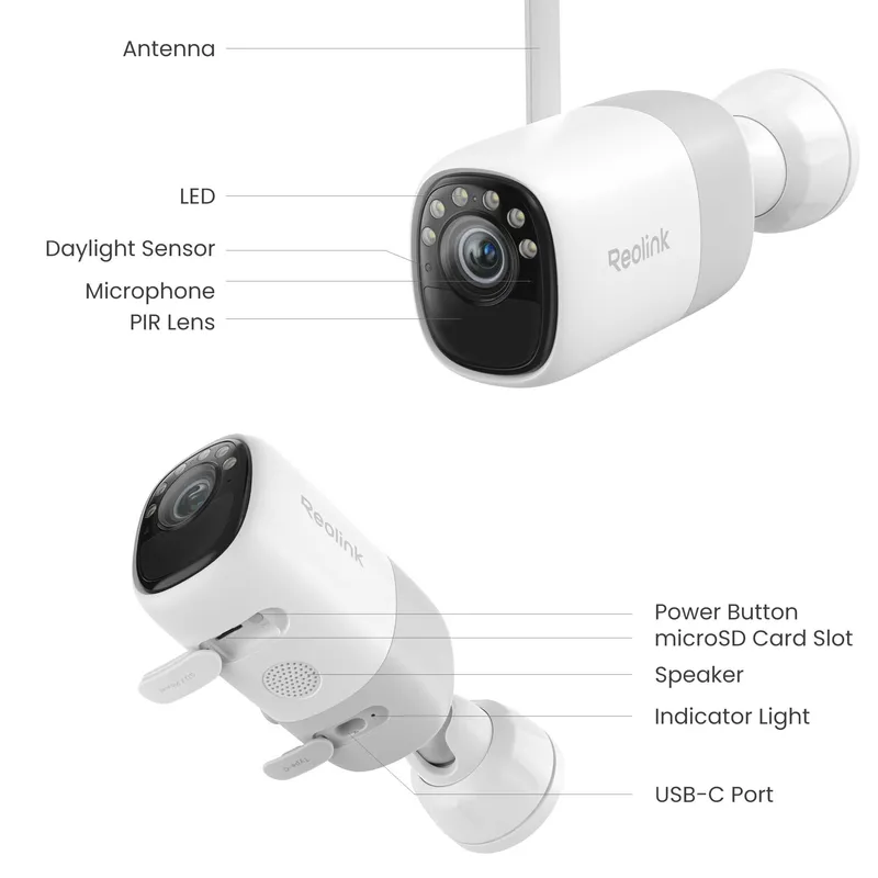 Reolink Altas 2K Outdoor Battery Cam White - 8503081