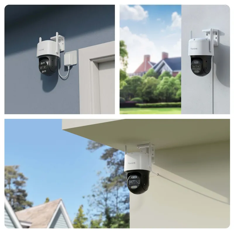 Reolink TrackMix WiFi W760 4K Outdoor Cam 2.4/5Ghz White - 5398218