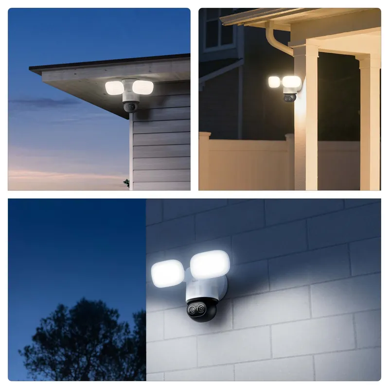 Reolink TrackFlex Floodlight WiFi 4K Outdoor Cam 2.4/5Ghz White - 8503537