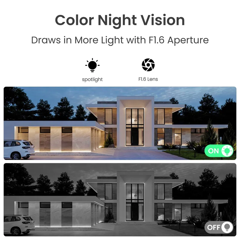 Reolink Elite Wifi 4K Outdoor Cam 180° White - 8503103