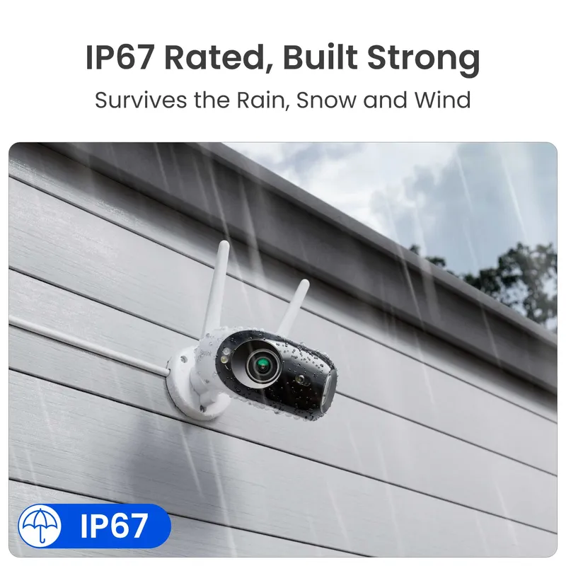 Reolink Elite Wifi 4K Outdoor Cam 180° White - 8503103