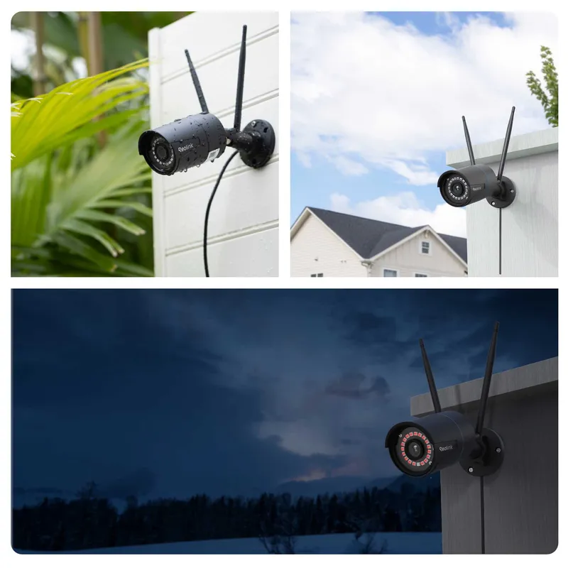 Reolink RLC-510WA (W320-B) WiFi Cam Smart Detection Black - 5398434