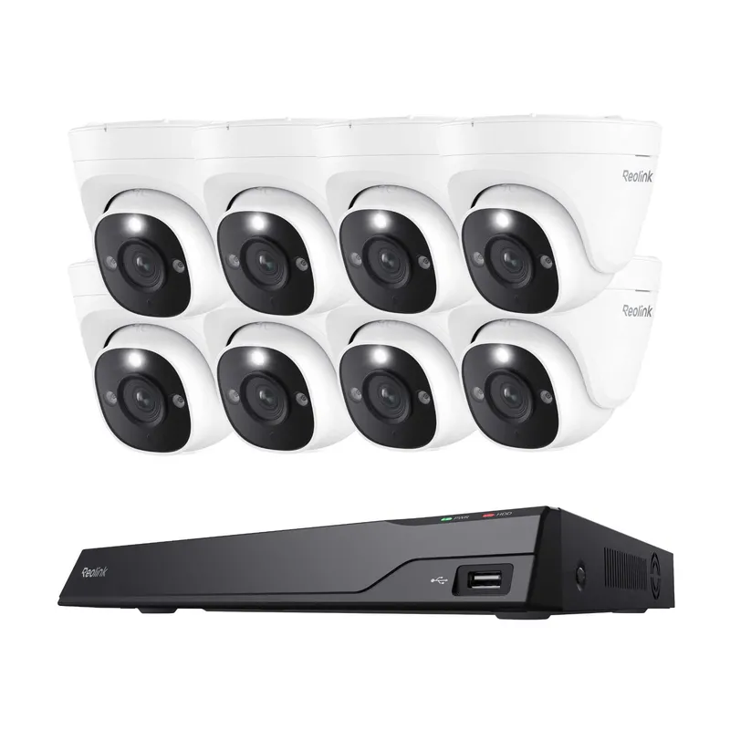 Reolink NVS16-8MD8 PoE P334 Cam System White - 5398393