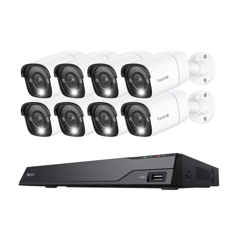Reolink NVS16-8MB8 PoE P330 Cam System White - 5398334