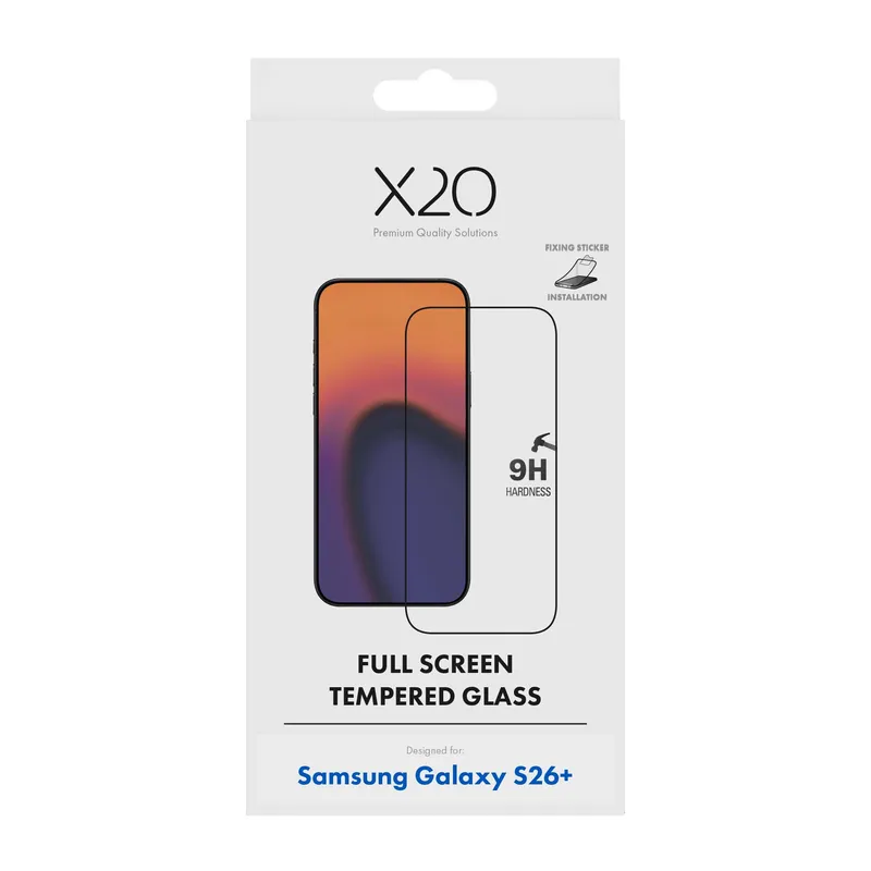 X2O Full Screen Protection Glass Samsung Galaxy S26+ - 3410353
