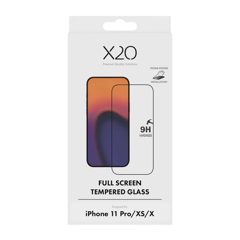 X2O Full Screen Protection Glass Apple iPhone 11 Pro/XS/X - 3410350