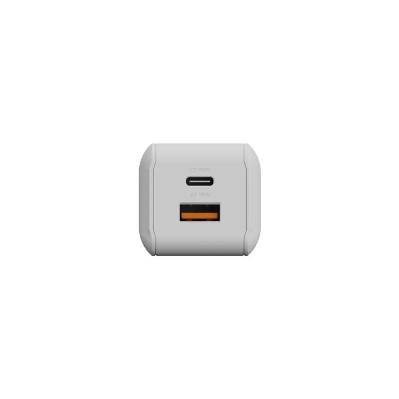 Xtorm 70W GaN3 NextGen Home Charger USB-C/C/A GRS White - 9510374