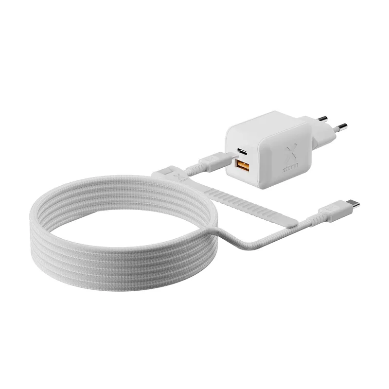 Xtorm 70W GaN3 NextGen Home Charger USB-C/C/A GRS White - 9510374