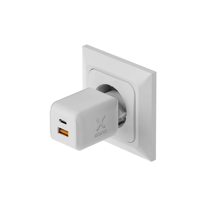 Xtorm 70W GaN3 NextGen Home Charger USB-C/C/A GRS White - 9510374
