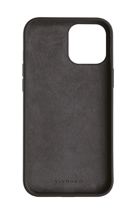 Vivanco Hype Silicone Cover iPhone 12 / 12 Pro Black - 2862132