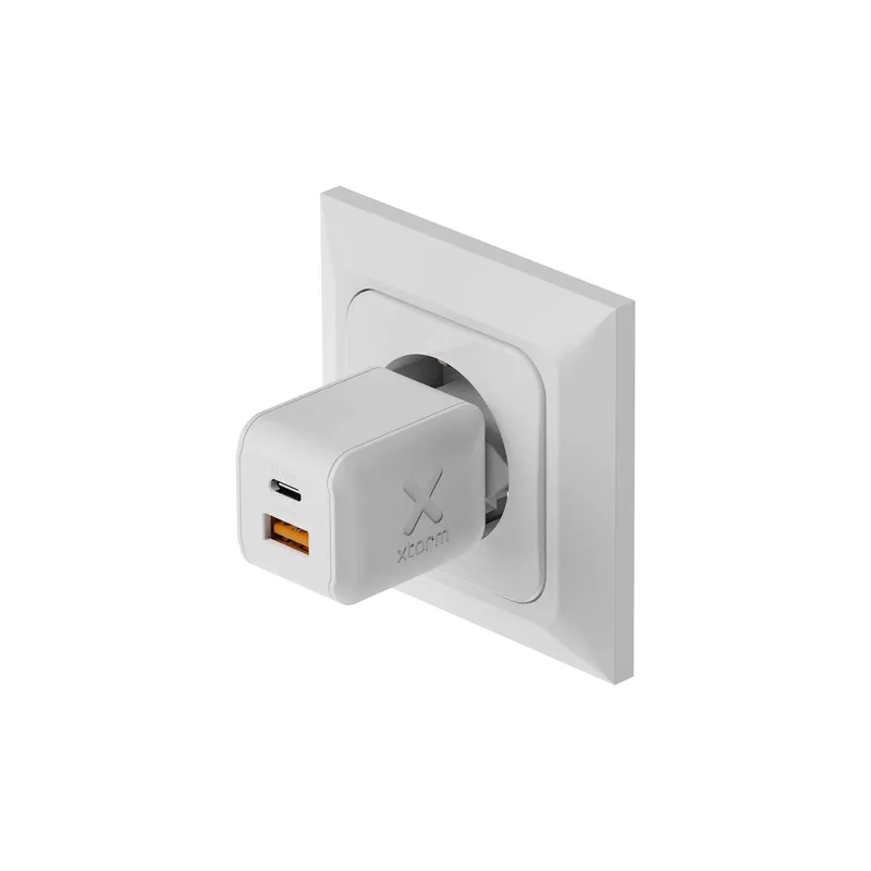 Xtorm 45W GaN3 NextGen Home Charger USB-C/A GRS White - 9510372