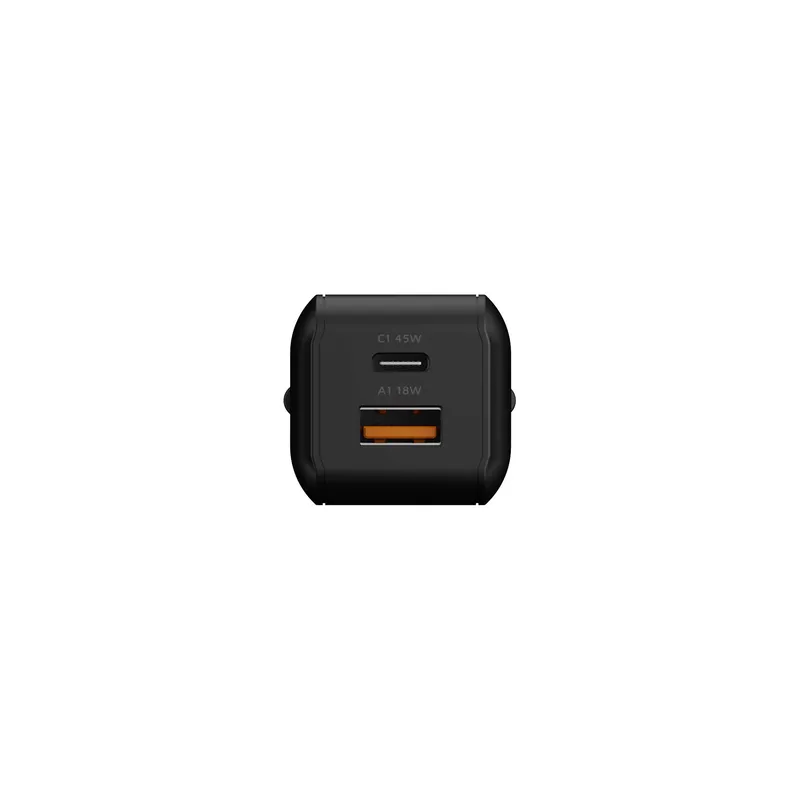 Xtorm 45W GaN3 NextGen Home Charger USB-C/A GRS Black - 9510373