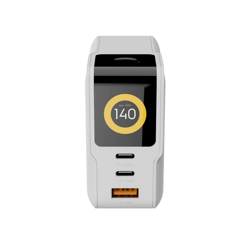 Xtorm 140W GaN3 NextGen Home Charger USB-C/C/A GRS White - 9510376
