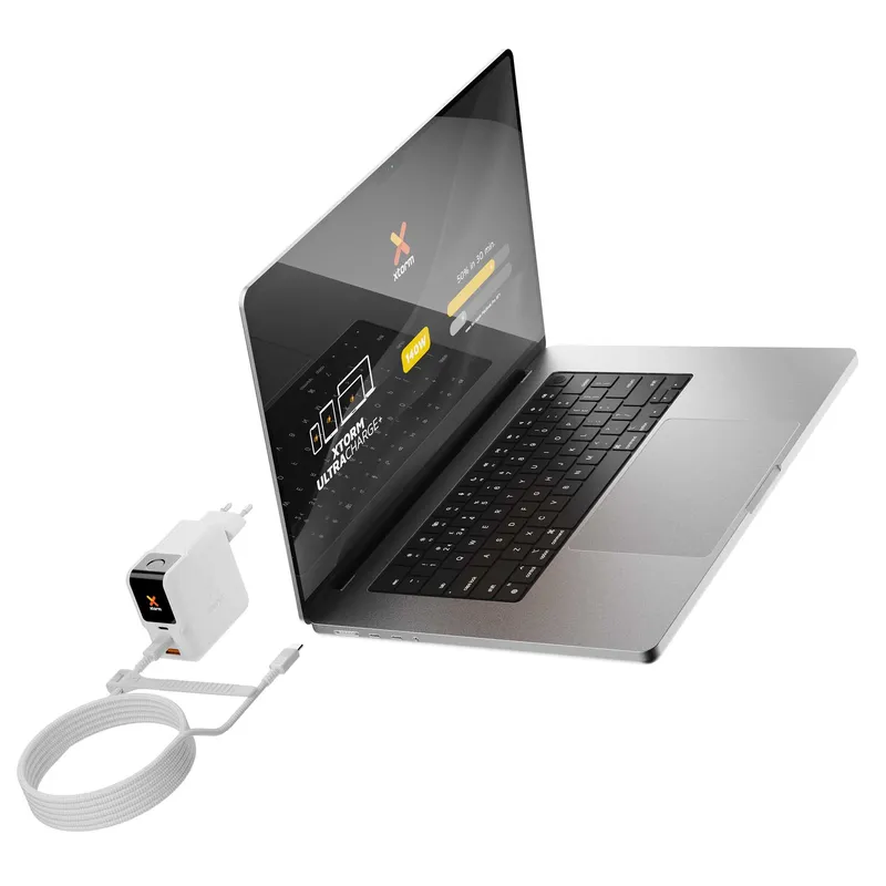 Xtorm 140W GaN3 NextGen Home Charger USB-C/C/A GRS White - 9510376