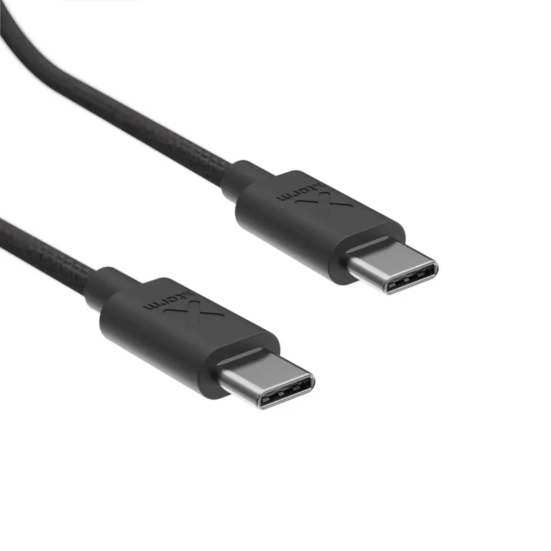 Xtorm Go2 GRS USB-C/C PD cable 100W 1m Black - 9510021