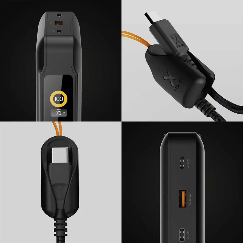 Xtorm GRS NextGen Power Bank 70W 45.000mAh USB-C/C/A Black - 9510368